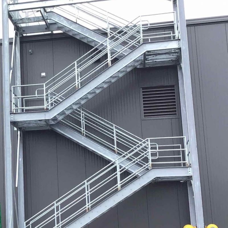 Dominion Energy Service Center exterior stairs
